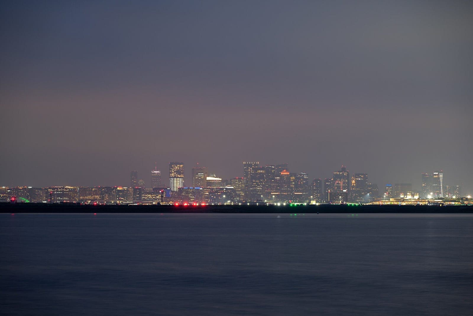 Skyline de Boston, nos Estados Unidos