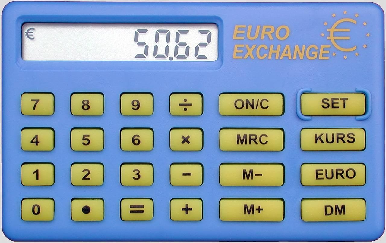 Calculadora sobre documentos financeiros