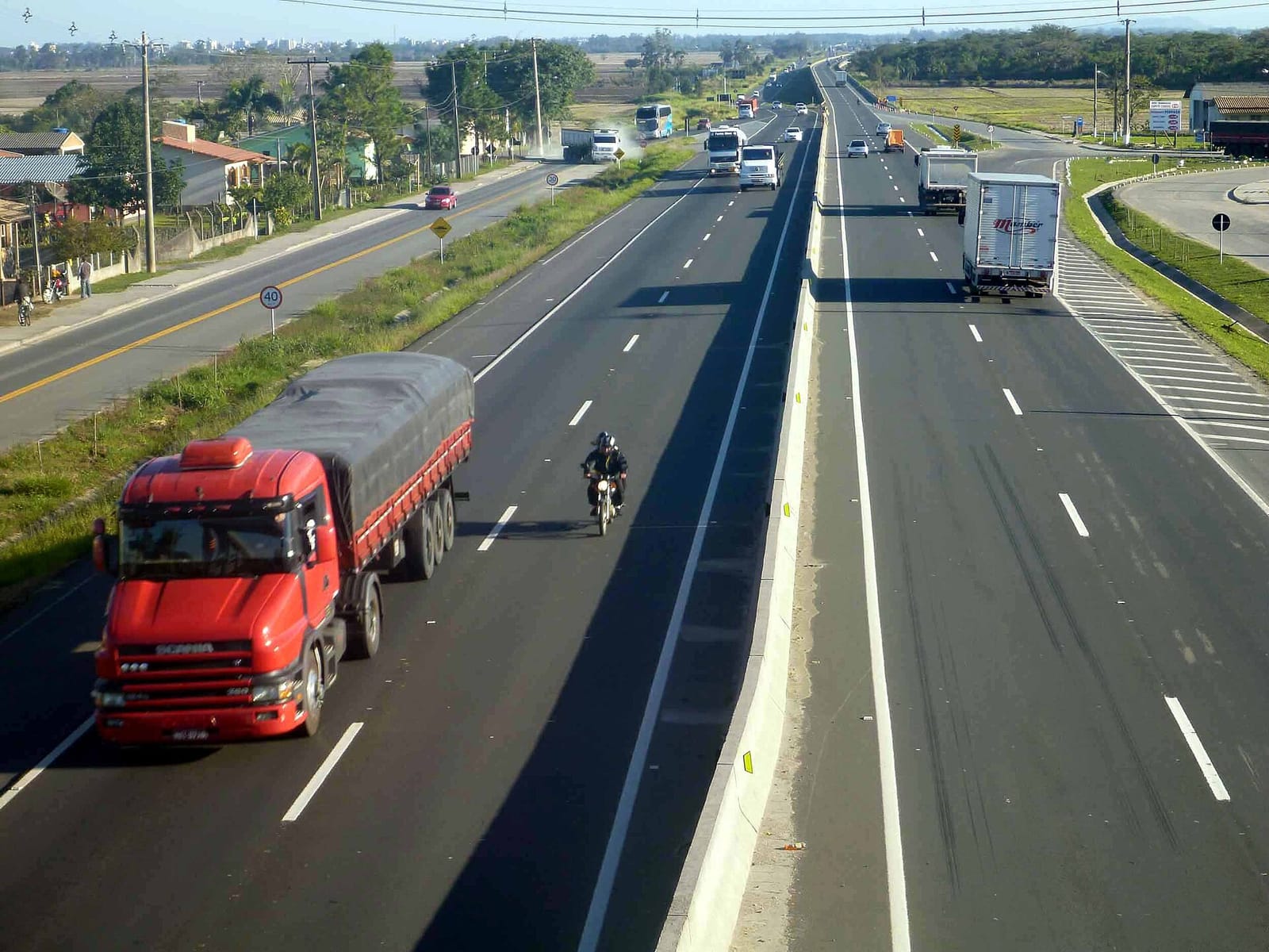 Rodovia BR-101 em Santa Catarina