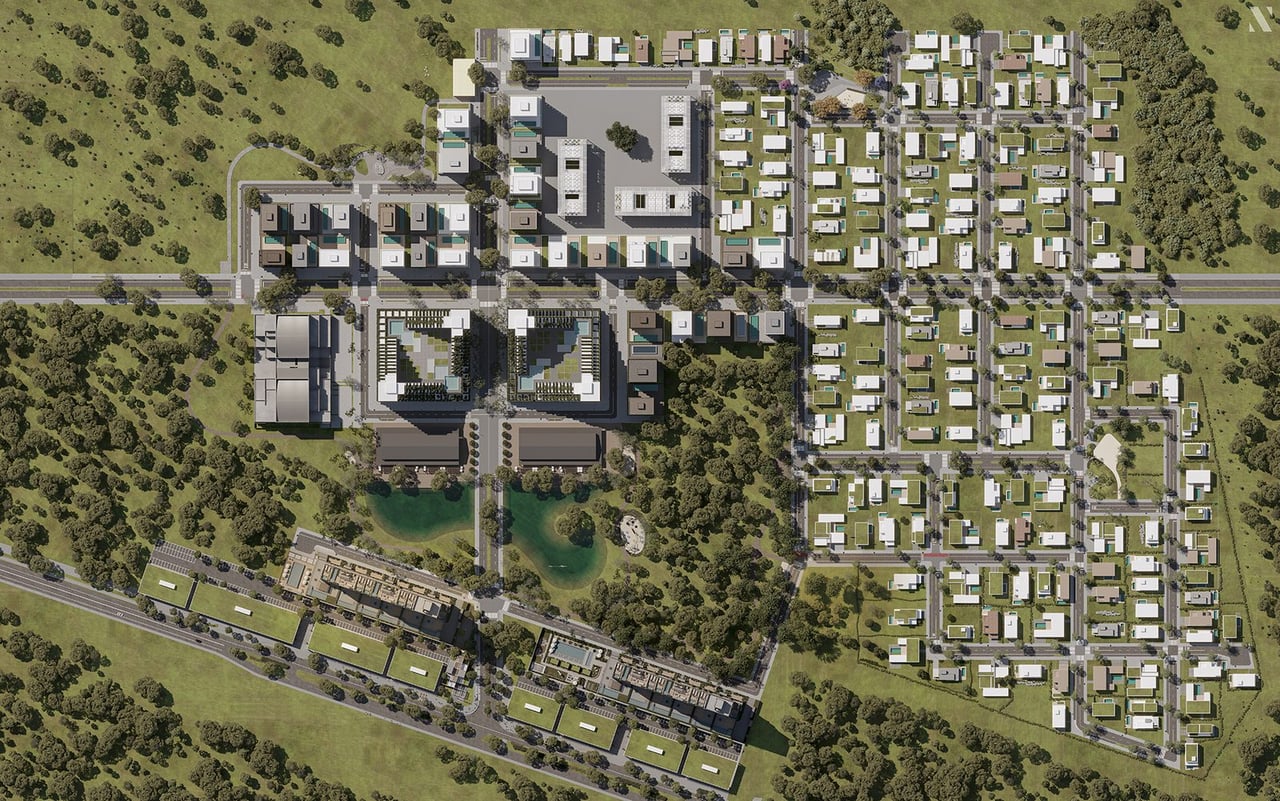 Masterplan do VivaPark Porto Belo assinado pelo escritório Jaime Lerner